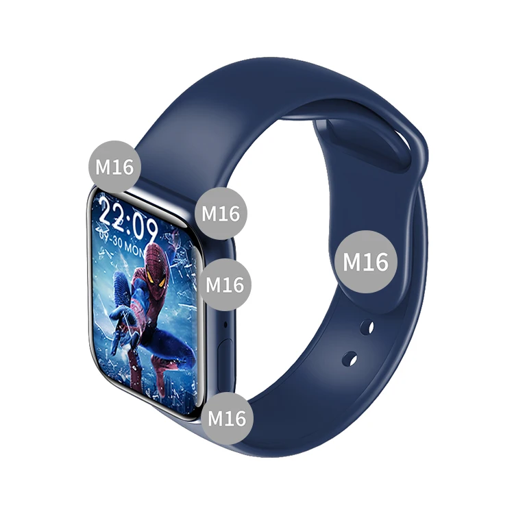 New Smartwatch M16 plus Series 6 Answer Call Smart Split Screen Smart Watch M16plus
New Smartwatch M16 plus Series 6 Answer Call Smart Split Screen Smart Watch M16plus