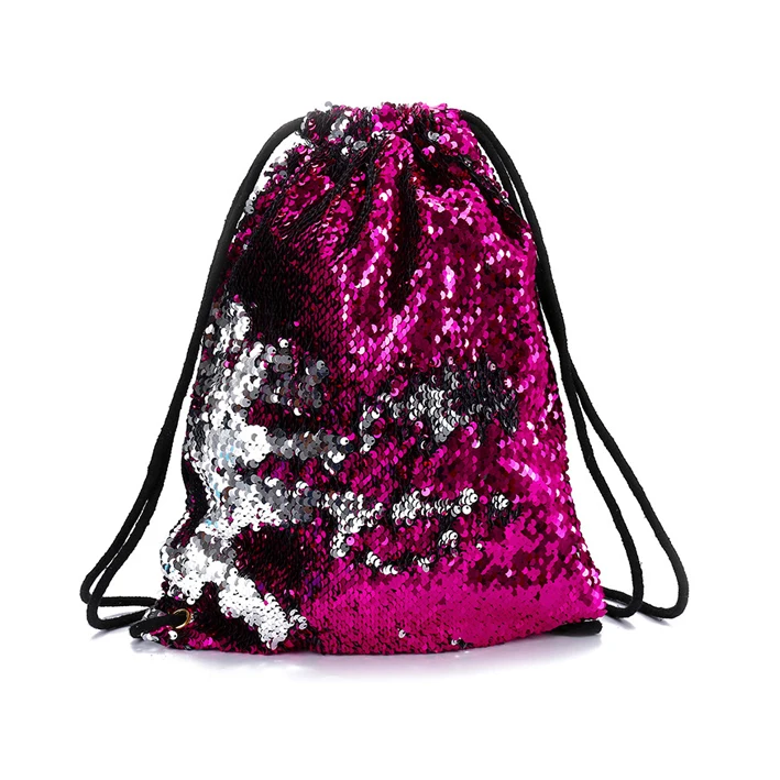 Promotional Custom logo polyester reversible Sequins Shiny Gym Shoulder Backpack Drawstring Makeup Gift Bag
Promotional Custom logo polyester reversible Sequins Shiny Gym Shoulder Backpack Drawstring Makeup Gift Bag