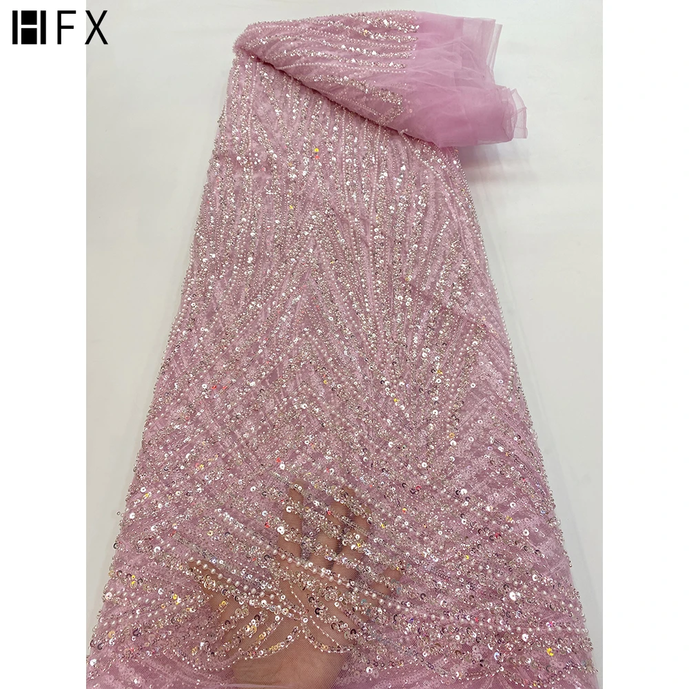 HFX African Handmade Sequins Beads Lace Fabric 2021 High Quality Gorgeous Material Nigerian Tulle Lace Fabric For Wedding H5751, Green
HFX African Handmade Sequins Beads Lace Fabric 2021 High Quality Gorgeous Material Nigerian Tulle Lace Fabric For Wedding H5751, Green
