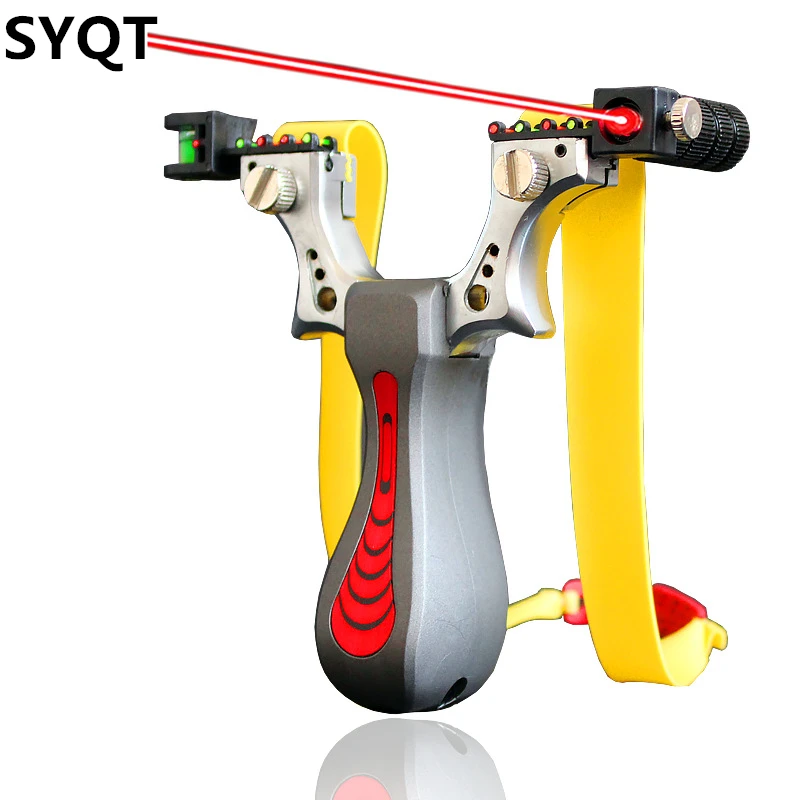 New Laser Quickly Press Flat Rubber Band Outdoor Competitive Hunting Level Quasi Children's Toy Slingshot
New Laser Quickly Press Flat Rubber Band Outdoor Competitive Hunting Level Quasi Children's Toy Slingshot