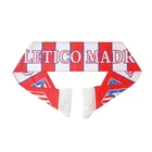 Custom Your own Scarf 100% Polyester Satin Printing Digital Printed Sports Team Promotional Football Fan Scarfs