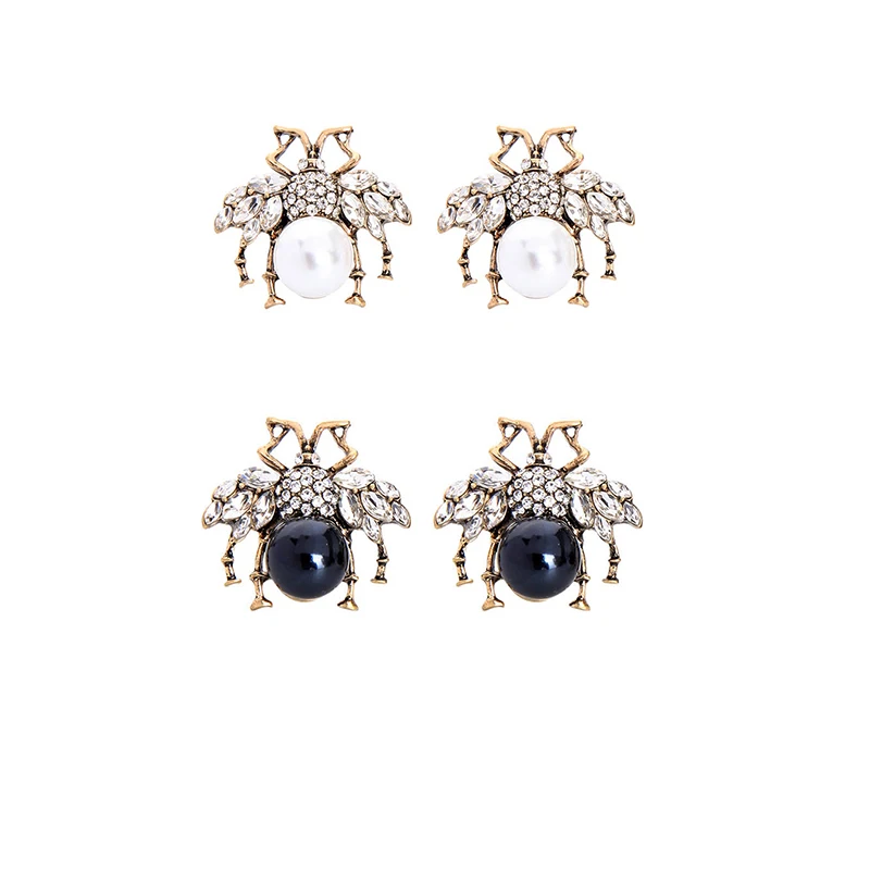 e041630 925 Silver Needle Vintage Insect Beetle Diamond Jewel Pearl Earring Stud Women 2021, As pictures
e041630 925 Silver Needle Vintage Insect Beetle Diamond Jewel Pearl Earring Stud Women 2021, As pictures