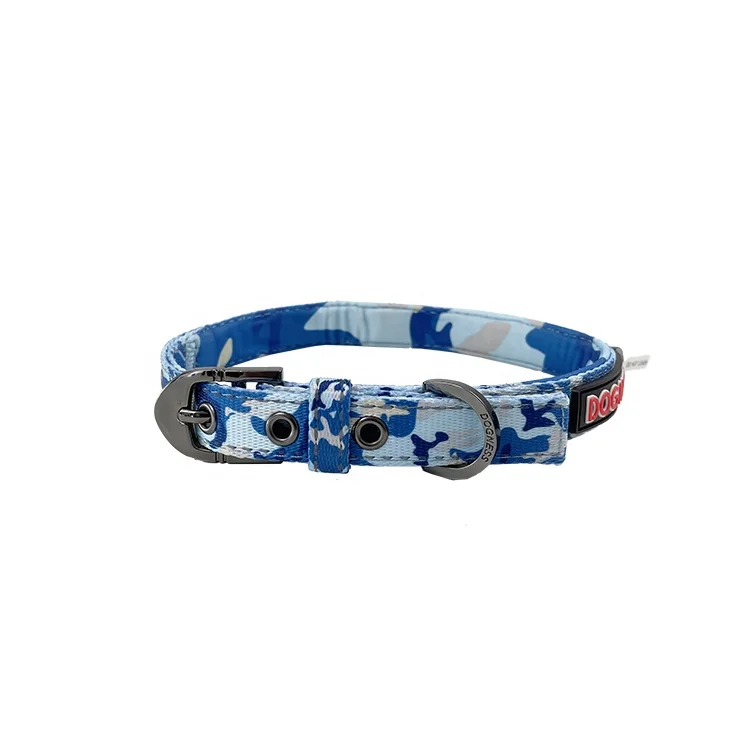 Dogness free sample in stock outdoor travel adjustable reflective polyester camouflage pet dog perro collar with metal buckle, Blue/green/red
Dogness free sample in stock outdoor travel adjustable reflective polyester camouflage pet dog perro collar with metal buckle, Blue/green/red