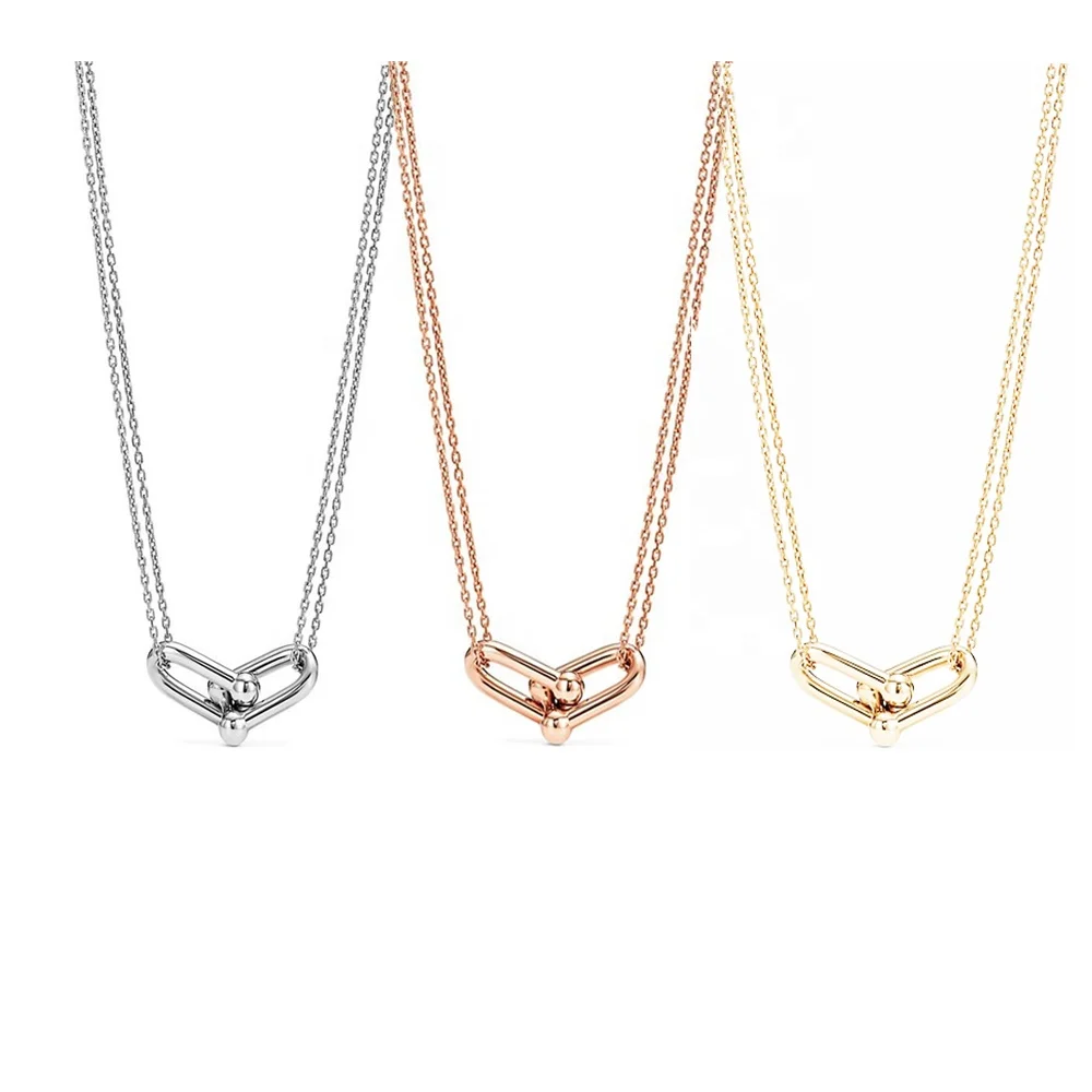 New Necklace jewellery Design U pendants Necklaces tif925 sterling silver Letter Logo U Knot buckle Pendant Necklaces Collar
New Necklace jewellery Design U pendants Necklaces tif925 sterling silver Letter Logo U Knot buckle Pendant Necklaces Collar