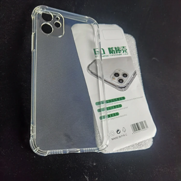 Wholesale Shockproof Soft 2.0mm Transparent TPU Clear Camera Protection Hole Design Silicone Phone Cover Case For Iphone 12
Wholesale Shockproof Soft 2.0mm Transparent TPU Clear Camera Protection Hole Design Silicone Phone Cover Case For Iphone 12