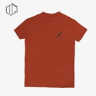 Custom White 100% Ring Spun Cotton 3D Printing Brand Men T-shirt