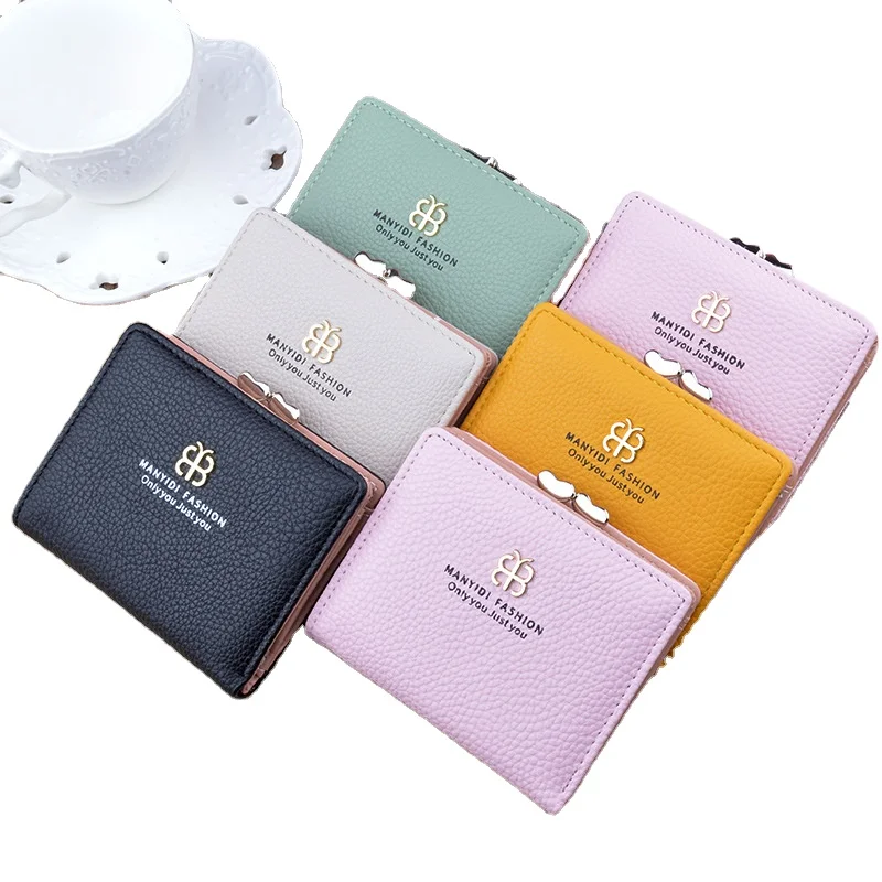 2022 new arrivals wallet fashion women's short wallet leather purse, As picture
2022 new arrivals wallet fashion women's short wallet leather purse, As picture