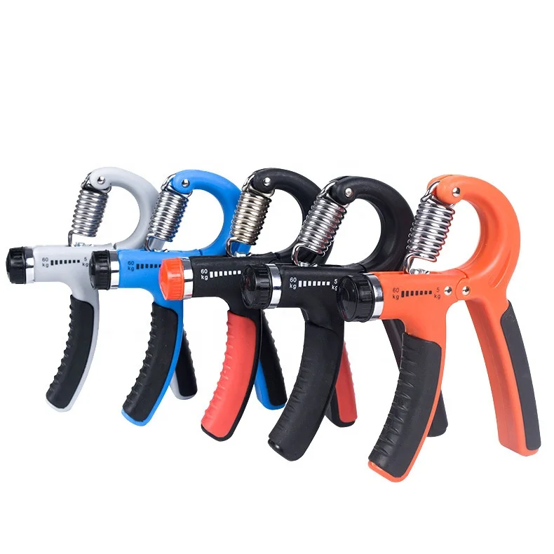 Adjustable Gym Hand Grip Strengthener Power Strength Hand Gripper For Hand Training, Black,red,orange,blue,grey
Adjustable Gym Hand Grip Strengthener Power Strength Hand Gripper For Hand Training, Black,red,orange,blue,grey