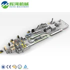 high speed blowing filling capping combiblock production line for PET bottled milk beverage