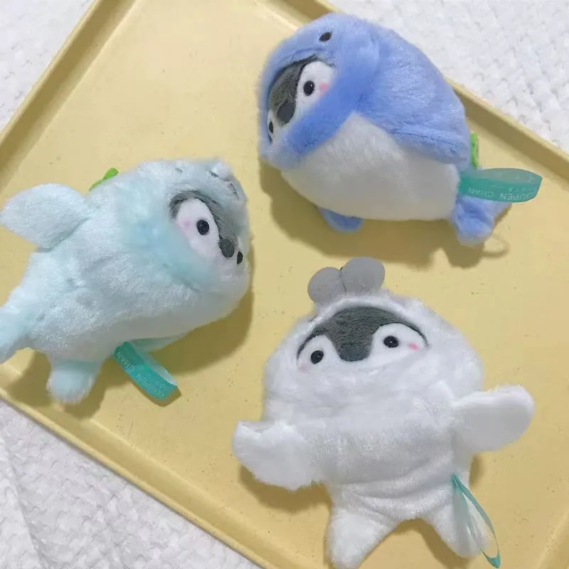 Cute plush penguin into whale seal doll plush backpack pendant doll keychain couple gift promotional toy Penguin plush keychain
Cute plush penguin into whale seal doll plush backpack pendant doll keychain couple gift promotional toy Penguin plush keychain
