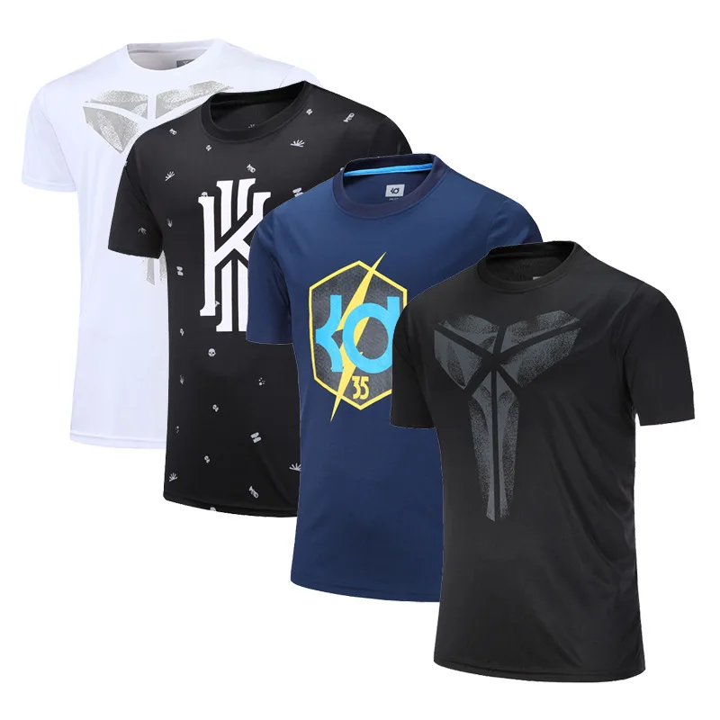 Wholesale Kobe loose and quick-drying basketball short-sleeved men's breathable fitness training suit No. 23 sports T-shirt, Customized color
Wholesale Kobe loose and quick-drying basketball short-sleeved men's breathable fitness training suit No. 23 sports T-shirt, Customized color