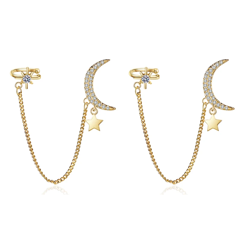 2022 Hot Selling Fashion Long Earrings Moon and Star Earrings Plated Earrings Jewelry Gold for Women Brass Trendy Golden Zircon
2022 Hot Selling Fashion Long Earrings Moon and Star Earrings Plated Earrings Jewelry Gold for Women Brass Trendy Golden Zircon