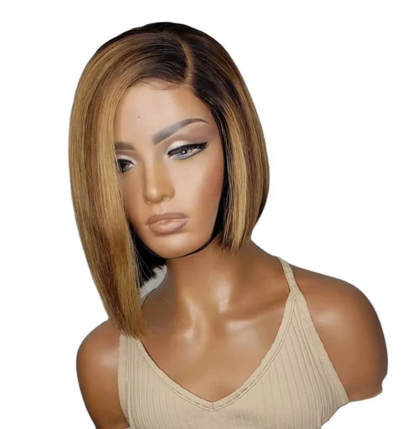 Popular Highlight 100% Human Hair Silky Straight Lace Front Wigs With Medium Brown Color Swiss Lace
Popular Highlight 100% Human Hair Silky Straight Lace Front Wigs With Medium Brown Color Swiss Lace