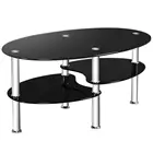 European style other metal leg round side coffee table for living room furniture sets