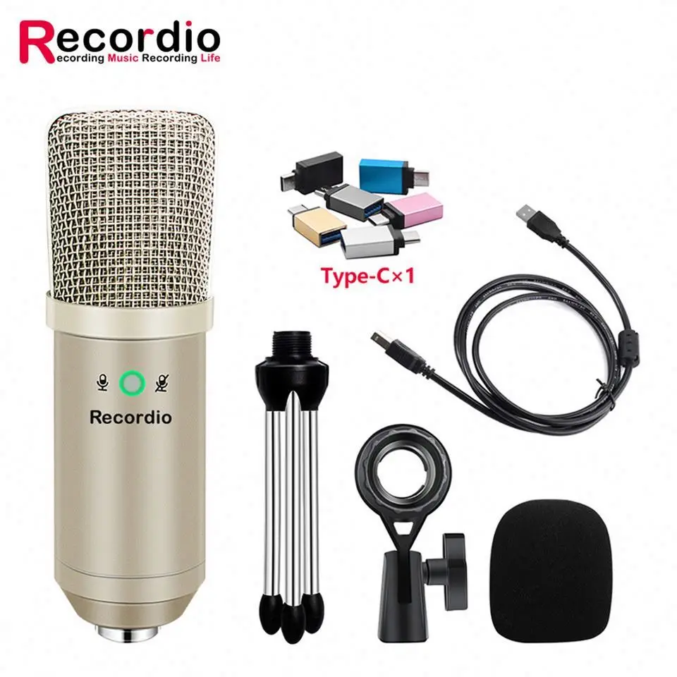 GAM-U08 Multifunctional Microphone With Shock Mount With Low Price, Black,champagne
GAM-U08 Multifunctional Microphone With Shock Mount With Low Price, Black,champagne