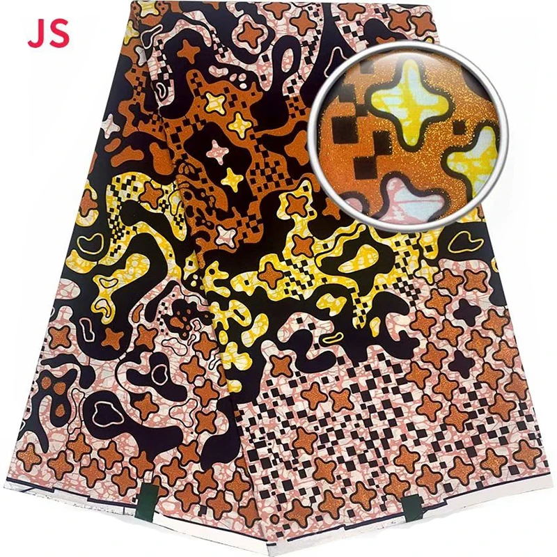 New Design Gold Wax Print Fabric High Quality Gold Wax Embroidery Sewing Dress Beautiful Wedding Party Wax Material
New Design Gold Wax Print Fabric High Quality Gold Wax Embroidery Sewing Dress Beautiful Wedding Party Wax Material