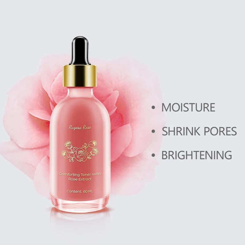 Wholesale Rose Plant extracts Organic Face Toner water Brightening Skin care OEM
Wholesale Rose Plant extracts Organic Face Toner water Brightening Skin care OEM