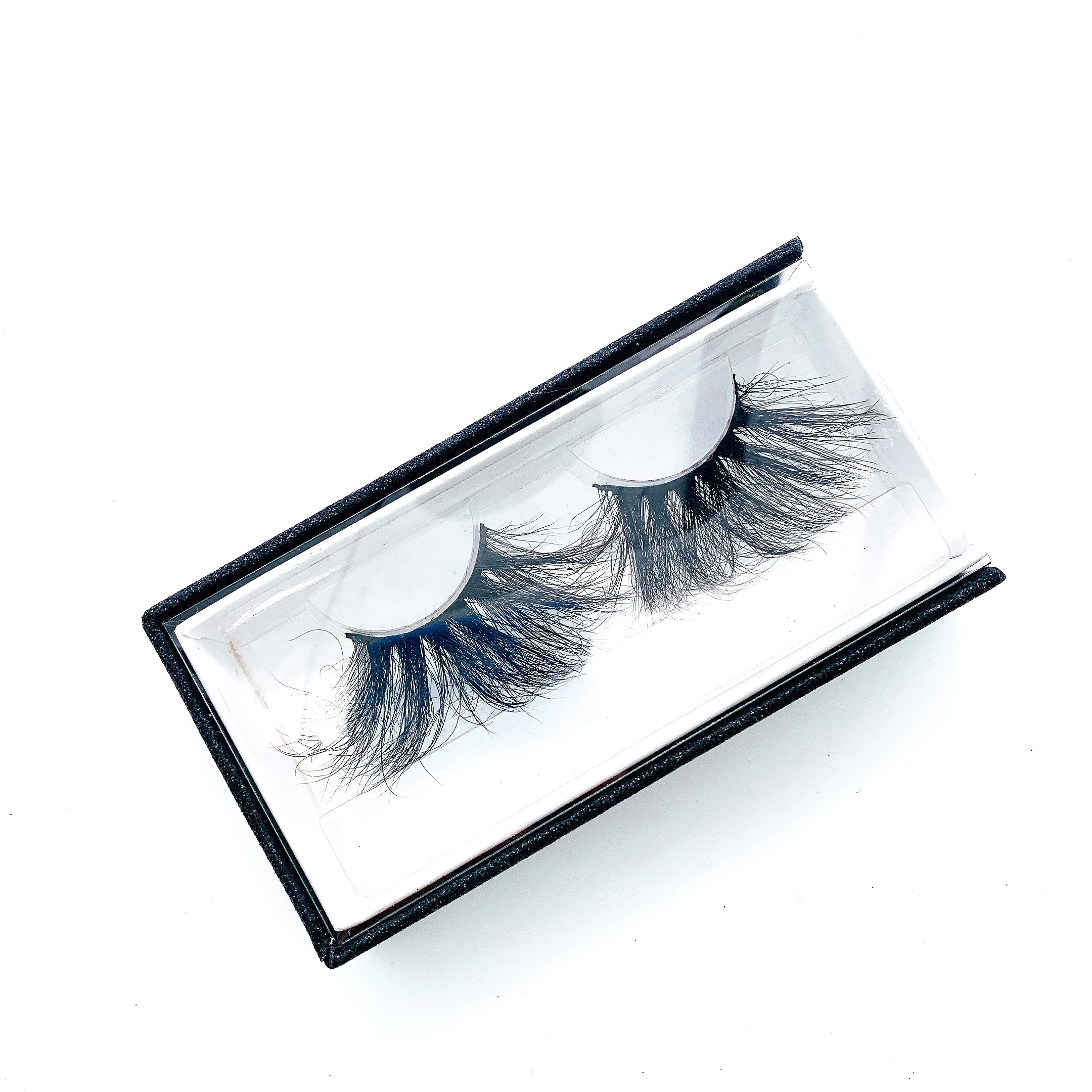 New private label Packaging Box Case 100% real mink 25mm long eyelashes, Black color
New private label Packaging Box Case 100% real mink 25mm long eyelashes, Black color