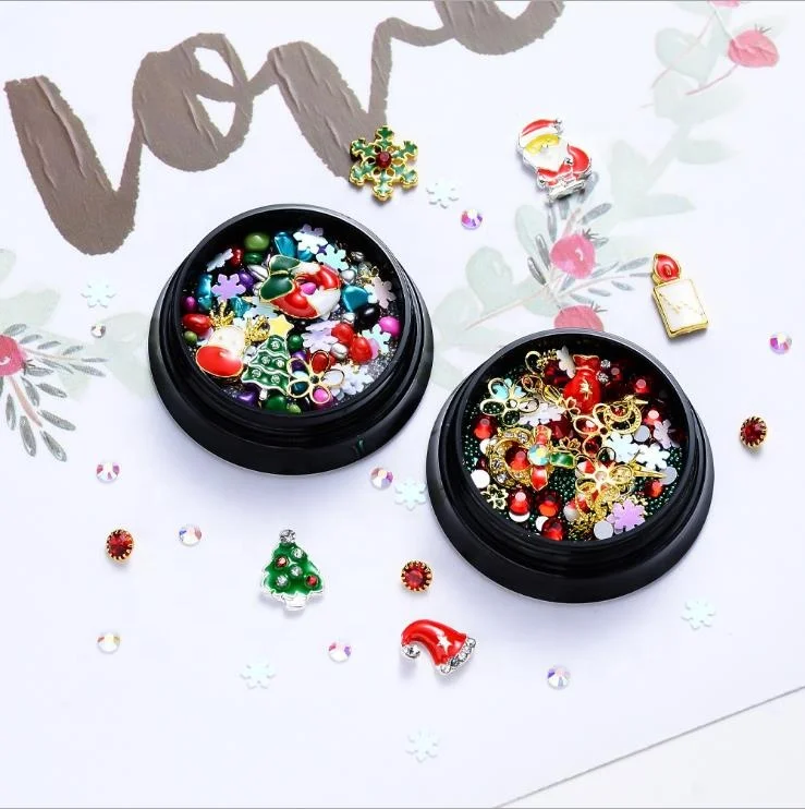 2020 New design MIxed-up christmas snowflake alloy metal rhinestone 3D christmas nail art, Colorful
2020 New design MIxed-up christmas snowflake alloy metal rhinestone 3D christmas nail art, Colorful