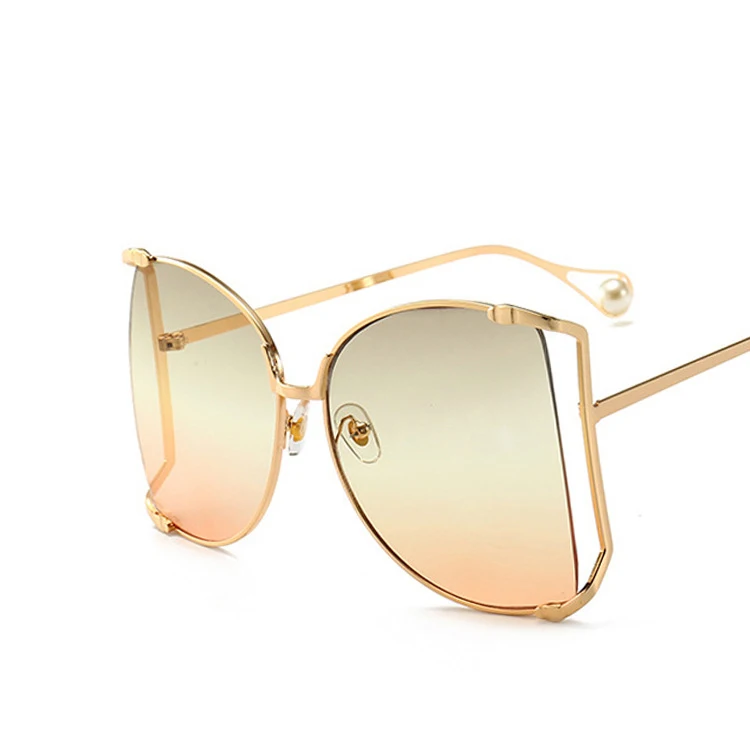 Large Frame Pearl Hollow Sunglasses Trendy Fashion Marine Lens Ladies Fashion Decorative Glasses Metal Sunglasses
Large Frame Pearl Hollow Sunglasses Trendy Fashion Marine Lens Ladies Fashion Decorative Glasses Metal Sunglasses