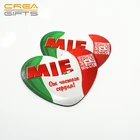 2019 Cheap Wholesale New Design Customized souvenir CMYK Printing Paper Fridge magnet With Low MOQ As Gifts