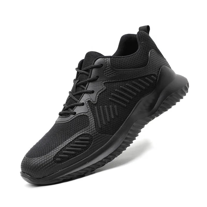 Comfortable lightweight fashionable safety sport shoes anti-smash protective cheap safety shoes, Black
Comfortable lightweight fashionable safety sport shoes anti-smash protective cheap safety shoes, Black