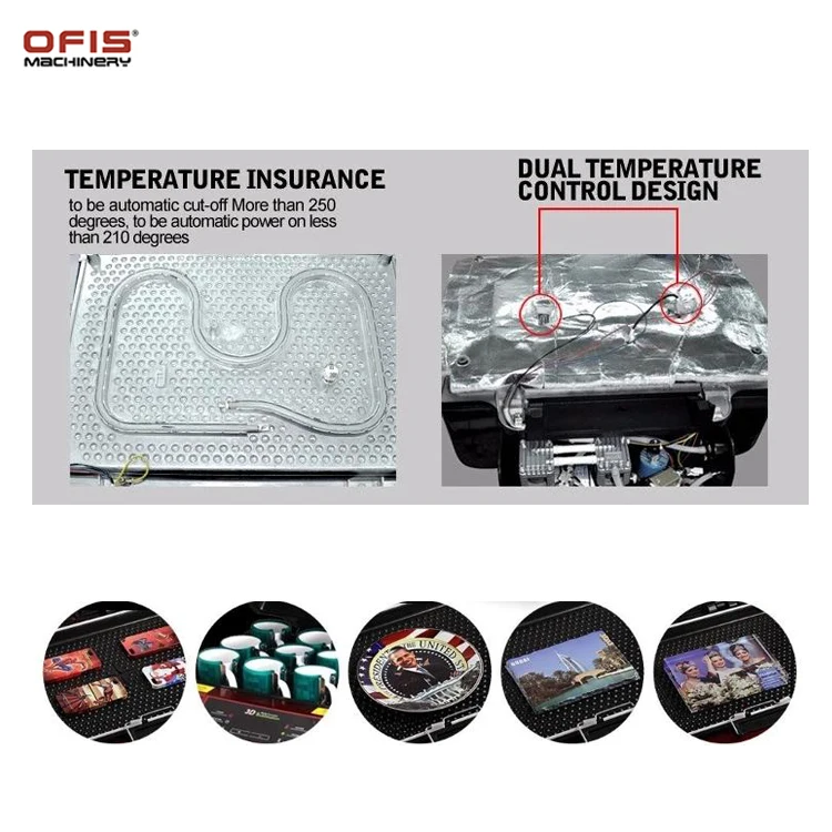 3D Sublimation Vacuum Heat Press Machine Shirt Mug Printing Machine