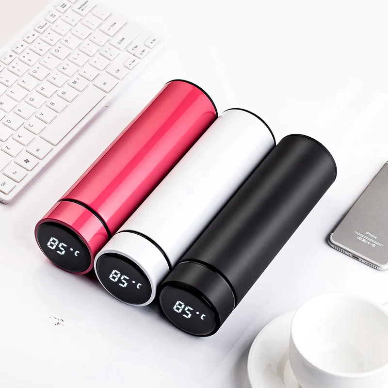 Smart Water Bottle with LED Temperature Display Double Walled Vacuum Flask Stainless Water Bottles
Smart Water Bottle with LED Temperature Display Double Walled Vacuum Flask Stainless Water Bottles
