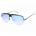 BLONGU 2019 Metal Sun Glasses Vintage lentes de sol Factory Wholesale Fashion sunglasses