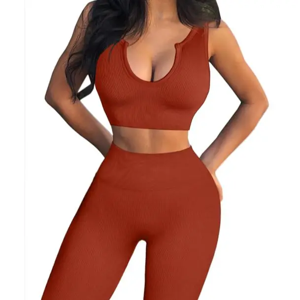 OEM Two Pieces Ready To Ship Seamless Gym Wear Leggings Workout Set For Woman 2021, As show or custom color
OEM Two Pieces Ready To Ship Seamless Gym Wear Leggings Workout Set For Woman 2021, As show or custom color