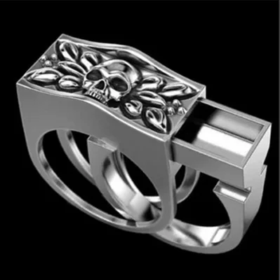 Unique Lion Skull Secret Compartment Ring Two-color Kingdom Lion Memorial Coffin Souvenir Birthday Anniversary Gift Ring
Unique Lion Skull Secret Compartment Ring Two-color Kingdom Lion Memorial Coffin Souvenir Birthday Anniversary Gift Ring