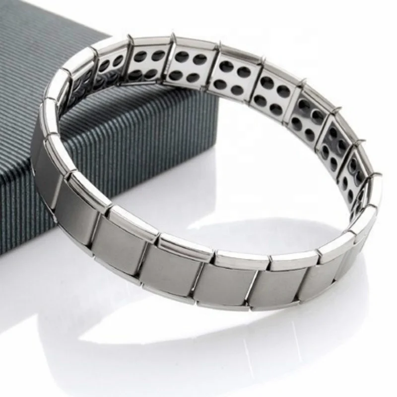 New Arrivals Therapeutic Energy Healing Stainless Steel Magnetic Bracelet Health Care Therapy Arthritis Bangle
New Arrivals Therapeutic Energy Healing Stainless Steel Magnetic Bracelet Health Care Therapy Arthritis Bangle