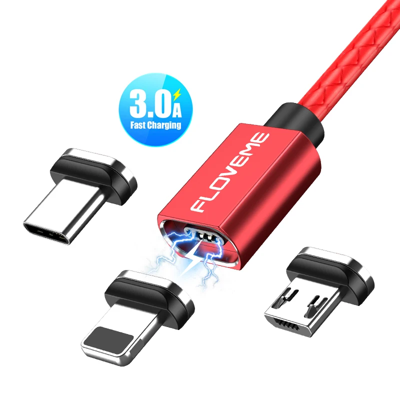 Free Shipping 1 Sample OK FLOVEME Micro Usb Magnetic Magnet Quick 3A Usb Type C Cable Phone Data Cables Fast Charging
Free Shipping 1 Sample OK FLOVEME Micro Usb Magnetic Magnet Quick 3A Usb Type C Cable Phone Data Cables Fast Charging