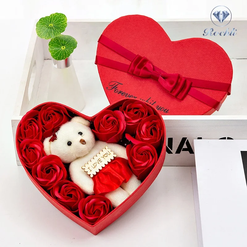 Valentine's day gift Artificial Flower rose bear rose Teddy bear preserved artificial rose flower with Heart shape box case
Valentine's day gift Artificial Flower rose bear rose Teddy bear preserved artificial rose flower with Heart shape box case