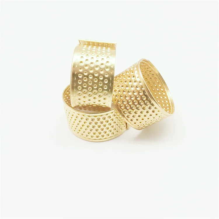 Weitian WT brand hot sale ready to ship finger protect Golden Aluminum alloy golden household handmade sewing thimble
Weitian WT brand hot sale ready to ship finger protect Golden Aluminum alloy golden household handmade sewing thimble