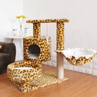 Saiweisi Eco-friendly Modern Luxury Large Cat Tree Cat Toys Wood Pet Cat Tree