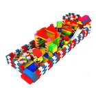 Customized lego world theme amusement park lego game center playground for sale with kids & adults