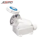 JESIRO 230V 16A electrical IP67 surface mounted industrial waterproof wall socket
