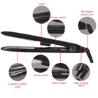 Steam Hair Straightener Flat Iron Tourmaline Ceramic Vapor Flat Iron