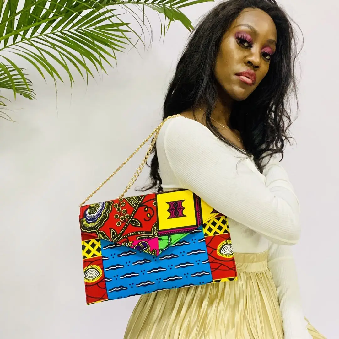 Luxury Shenbolen African Print Wax Fabric Clutch Bags Fashionable Attractive Female Ladies Handbags For Women
Luxury Shenbolen African Print Wax Fabric Clutch Bags Fashionable Attractive Female Ladies Handbags For Women