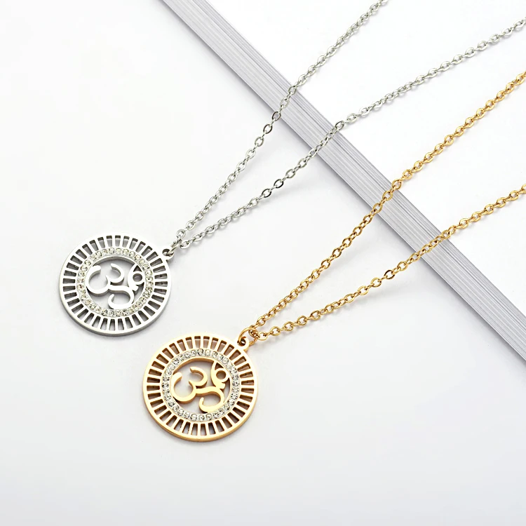 Popular Stainless Steel Necklace Digital Round Pattern Personalized Chain Women Jewelry
Popular Stainless Steel Necklace Digital Round Pattern Personalized Chain Women Jewelry