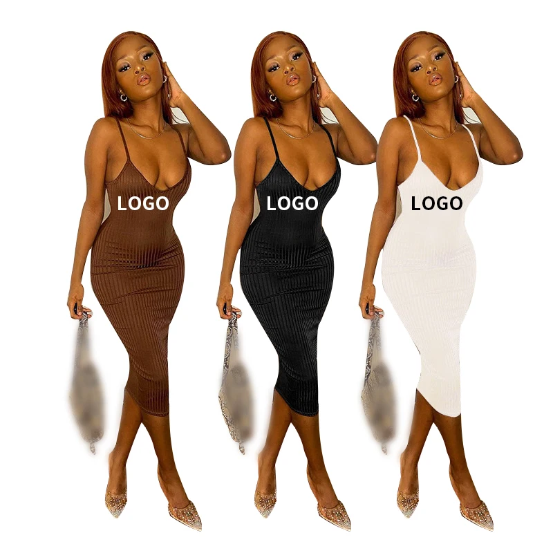 casual midi dress women solid bodycon ribbed pencil dress 2021 new arrival fall clothing
casual midi dress women solid bodycon ribbed pencil dress 2021 new arrival fall clothing