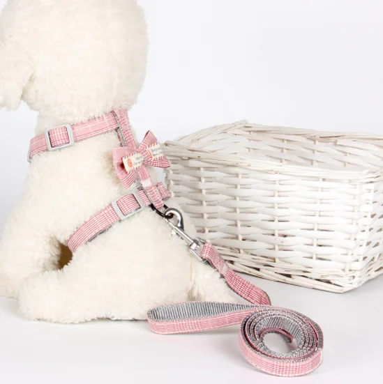 Cat Harness Leash Set Adjustable Dog Traction Harness Belt Cute Bow Cat Kitten Puppy Harness Vest Walking Lead Leashes
Cat Harness Leash Set Adjustable Dog Traction Harness Belt Cute Bow Cat Kitten Puppy Harness Vest Walking Lead Leashes
