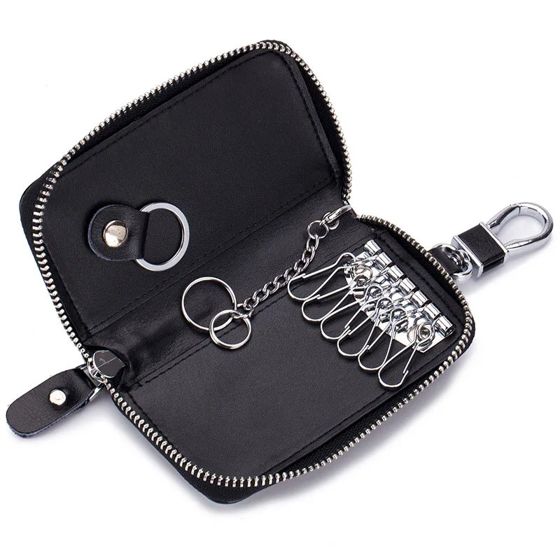 Fashion Housekeeper Key Holder Multifunctional Organizer Men Women Zipper Genuine Leather Car Key Wallet, 12 color
Fashion Housekeeper Key Holder Multifunctional Organizer Men Women Zipper Genuine Leather Car Key Wallet, 12 color