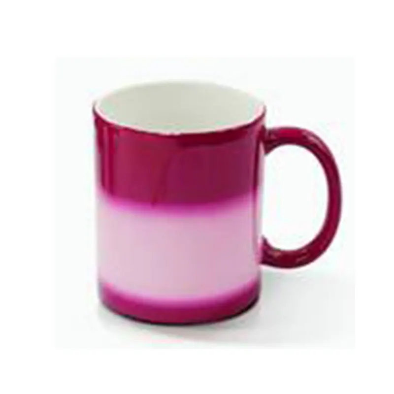 Hot Water Color Changing Coffee Sublimation Heat Sensitive Magic Mug For Heat Press