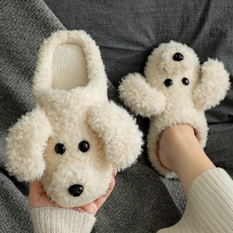 OEM can be customized winter plush cute cartoon girls boys favorite teddy dog home warm slippers, Customized color
OEM can be customized winter plush cute cartoon girls boys favorite teddy dog home warm slippers, Customized color