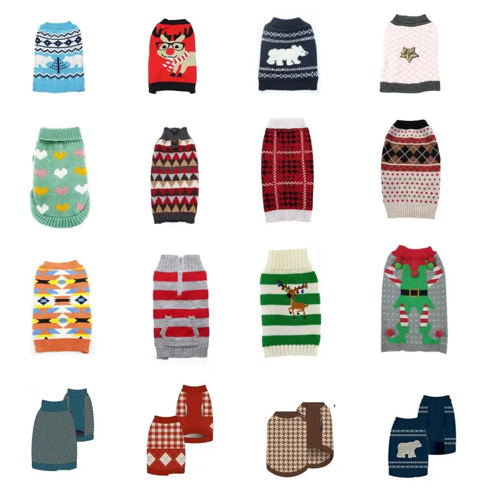 DZ32 High Quality Pet Sweater Warm Dog Sweater Winter Dog Clothes Fashion Dof Apparel, As photo
DZ32 High Quality Pet Sweater Warm Dog Sweater Winter Dog Clothes Fashion Dof Apparel, As photo