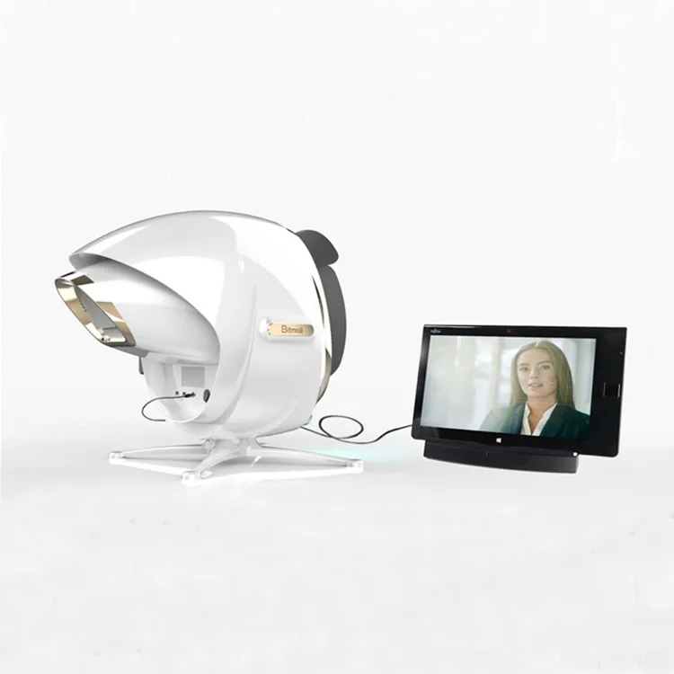 3d facial mobile skin analyz system skin analysis machine facial problem found, Black+white
3d facial mobile skin analyz system skin analysis machine facial problem found, Black+white