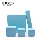 Logo printed bracelet insert PU leather plus velvet jewelry box wholesale