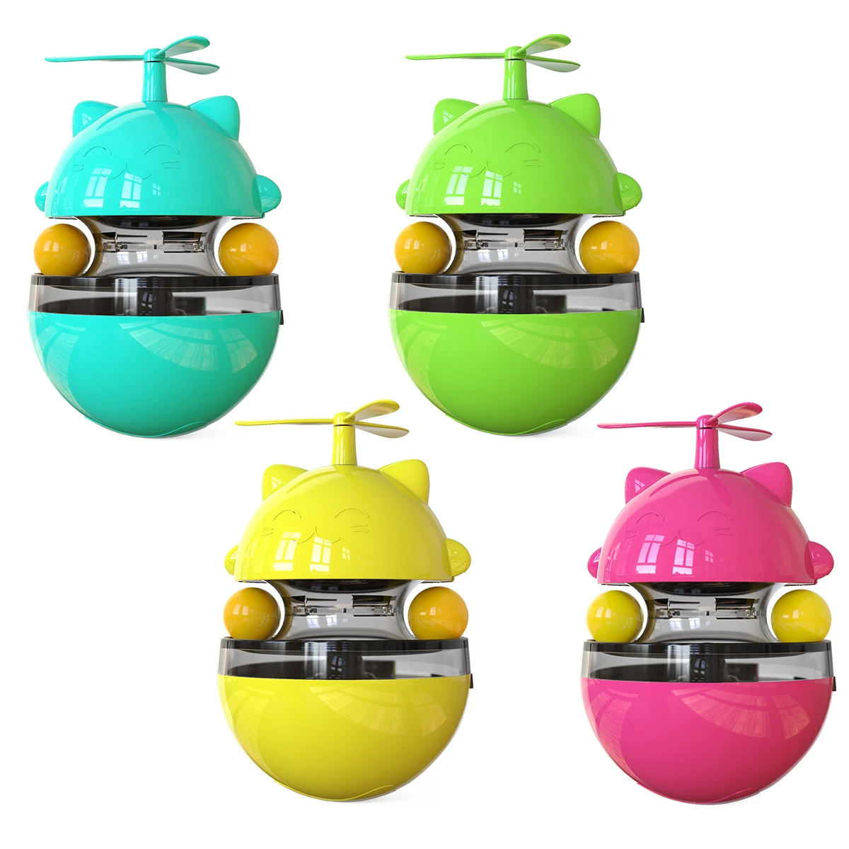 Ukenn Newest Pet Toy Whirlwind Lucky Cat Toy Food Grade Also Can Be a leaking Food Cat Toy
Ukenn Newest Pet Toy Whirlwind Lucky Cat Toy Food Grade Also Can Be a leaking Food Cat Toy